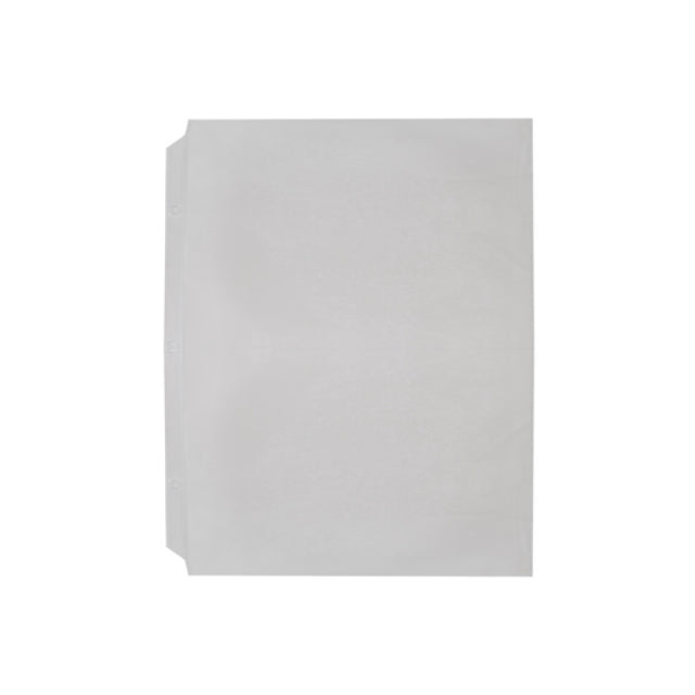 Risch PAGEPRO 8.5X11 Vinyl 3-Hole Punched Page Protector 8-1/2" X 11" Holds Two Pieces Of Paper Inside A 3-ring Or Screwpost Binder