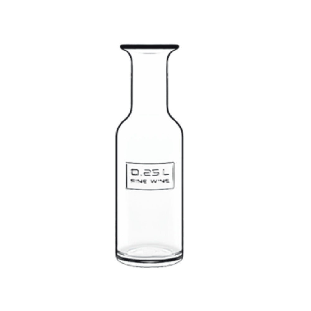 Bauscher Hepp 10955/30 - Wine Serving Bottle, 8-1/2 Oz. (9-1/2 Oz. Brimful), 2-1/4" Dia. X 7-3/4"H