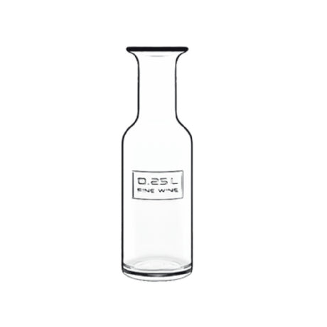 Bauscher Hepp 10955/30 - Wine Serving Bottle, 8-1/2 Oz. (9-1/2 Oz. Brimful), 2-1/4" Dia. X 7-3/4"H