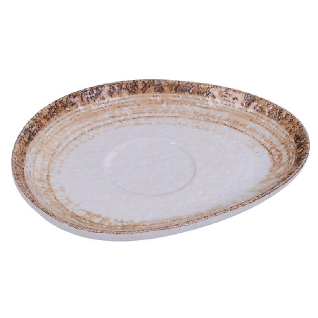 Yanco RO-002 Rockeye-2 Saucer 6"L X 4-1/2"W Oval