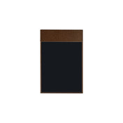 Risch MMB-CH 5.5X8.5 Chesterfield Hardback Ostrich Texture Faux-leather Magnetic Menu Board (specify Color)