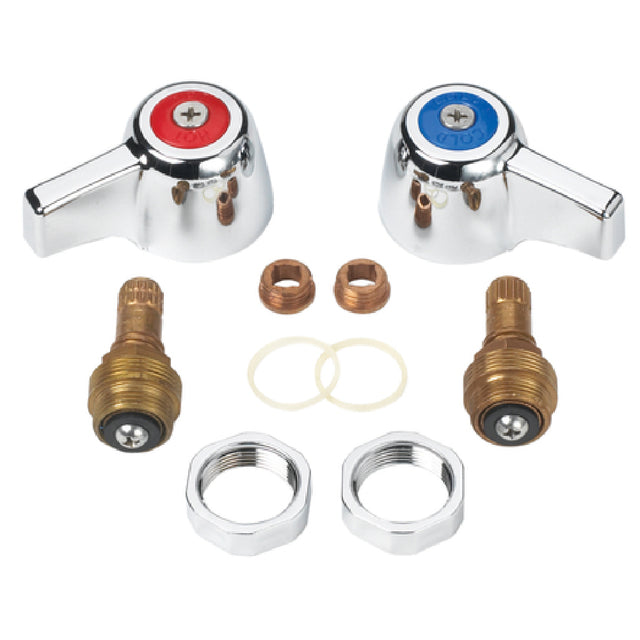 Krowne 21-325L Krowne Silver Series Compression Repair Kit With Knob Style Handles (fits 10-300L Faucets)