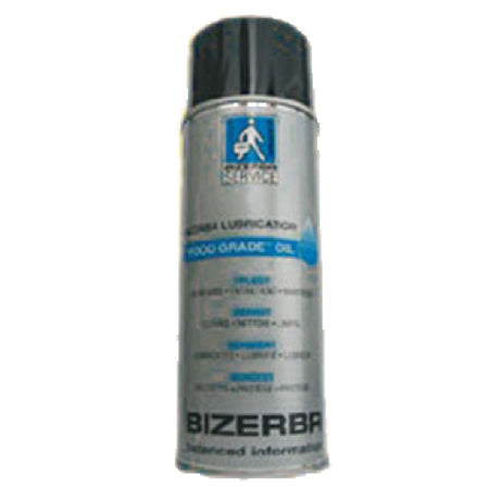 Bizerba BIZ H1 CAN Food Grade H1 Service Oil ONE (1) Aerosol Spray Can 13.5 Fluid Oz. (400ml)