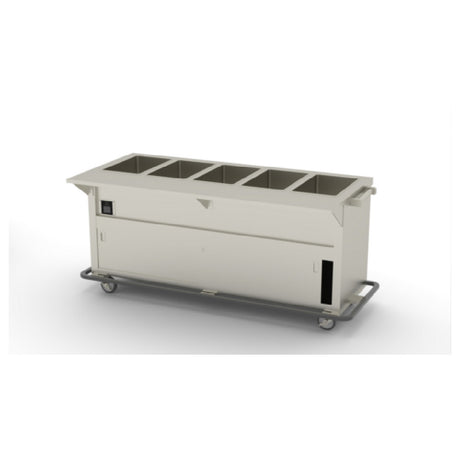 Duke EPW-5-CBPG Thurmaduke™ Ganged Waterless Well Steamtable Portable 74"W X 35-1/2"D X 36"H