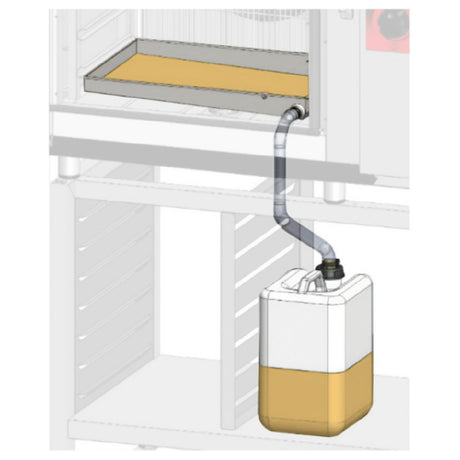 Vulcan TCM-GPAN2 Grease Collection Pan Quick Connect Hose & Container (for TCM-102)