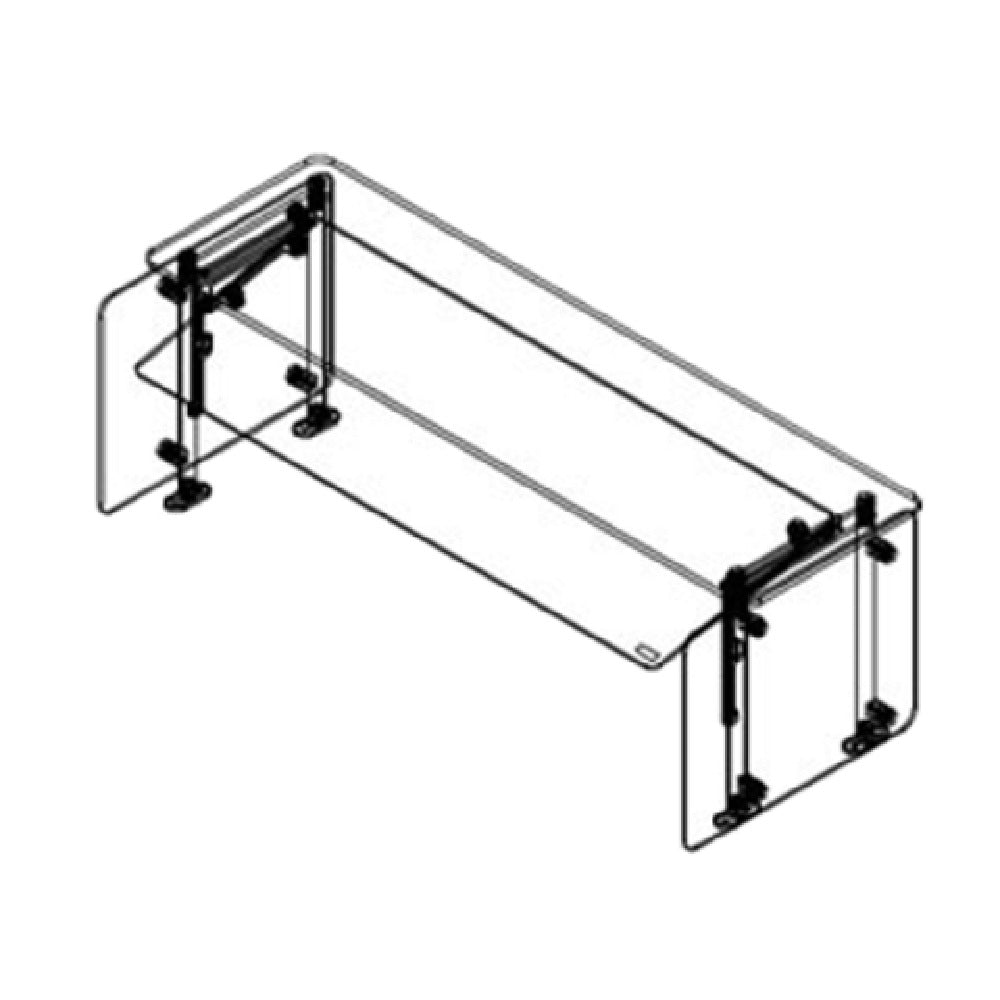 Delfield DCFSFS FlexiShield™ Food Shield Flexible Single Tier