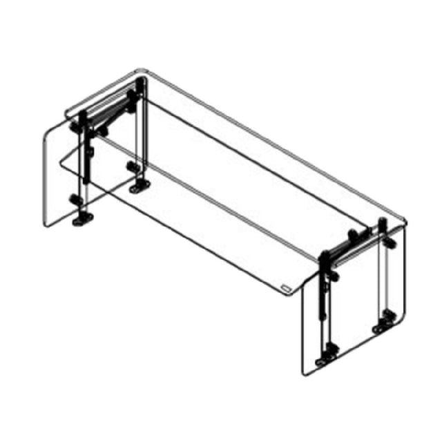 Delfield DCFSFS FlexiShield™ Food Shield Flexible Single Tier