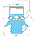 Kairak 341-27564-00 Door Gasket 21 5/8" X 59 5/8"