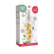 ISi North America 10951601 - ISi® Twist'n Sparkle Virtuoso Set, Sage, Refillable 1 Liter PET Bottle (BPA And Phthalate-free) In Silicone Sleeve