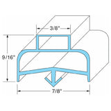 Delfield 1701057 Gasket Drawer