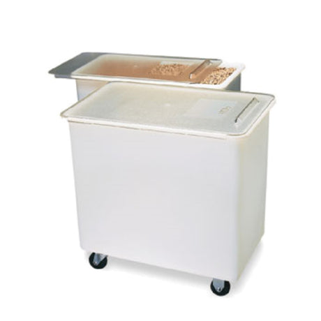 Carlisle BIN4402 Carlisle Mobile Ingredient Bin 44 Gallon Capacity Clear Sliding Lid