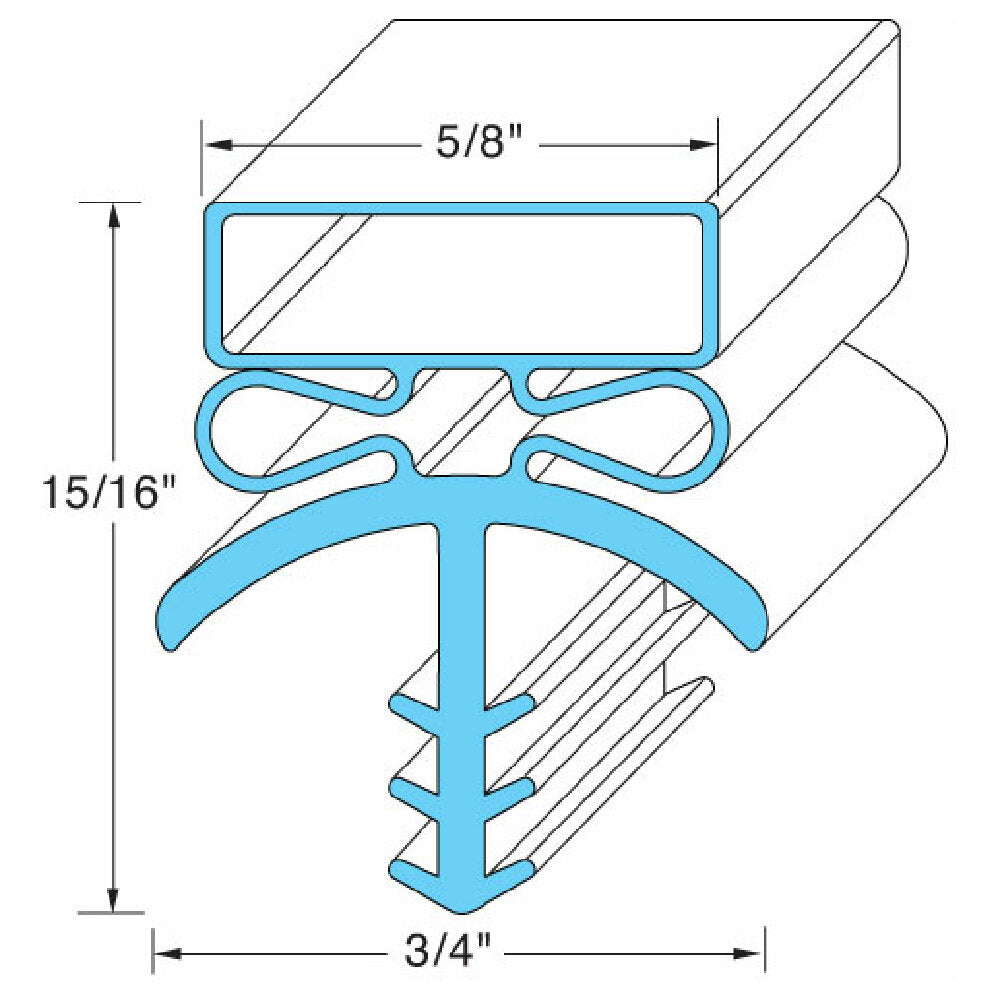 Bally 016545 Door Gasket