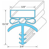 Bally 016545 Door Gasket