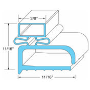 Private Label 741472 Gasket Kit 37"x87" Magnetic