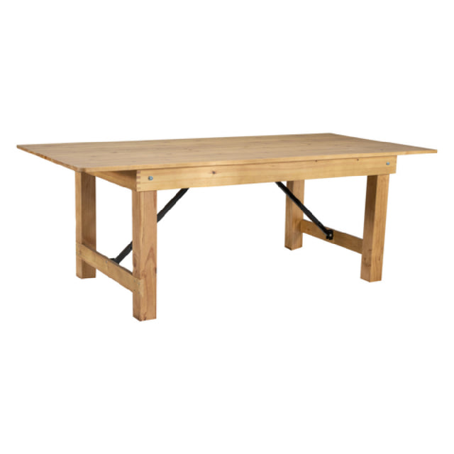 Flash Furniture XA-F-84X40-LN-GG Hercules Series Farm Table 84"W X 40"D X 30"H