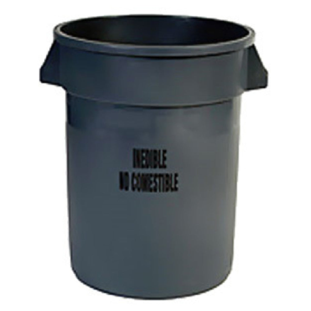 Rubbermaid FG263256GRAY - BRUTE® Food Processing Container, Without Lid, 32 Gallon
