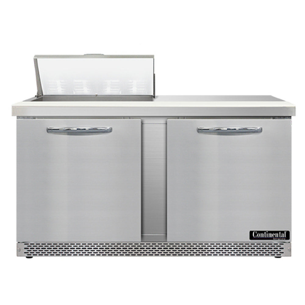 Continental Refrigerator SW60N8-FB Sandwich Unit Front Breather 60"W