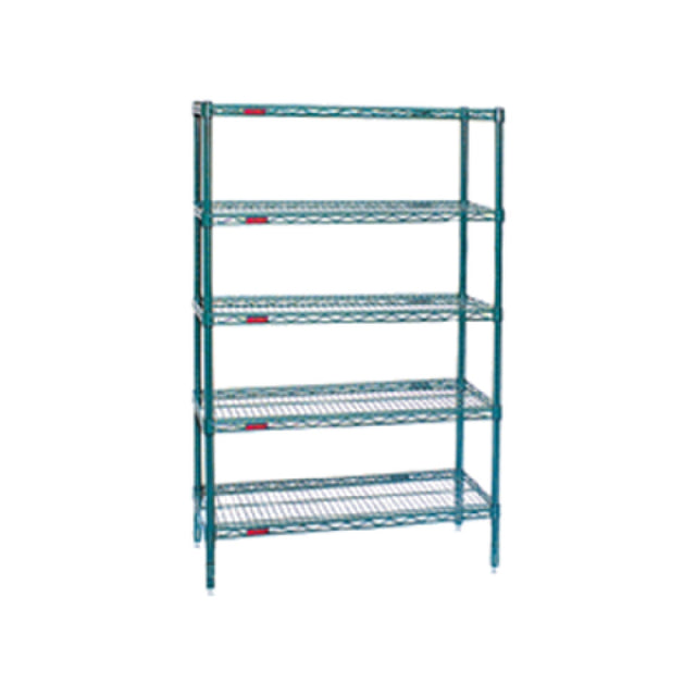 Eagle S5-74-1824E Starter Shelving Unit 5-tier 24"W X 18"D X 74"H