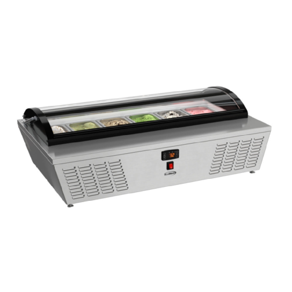 Koolmore KM-CGDR-6P Ice Cream Freezer 45.27"W X 25.60"D X 14.46"H Countertop