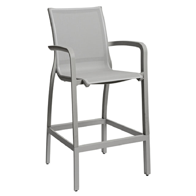 Grosfillex UT469289 Sunset Barstool With Arms Designed For Outdoor Use