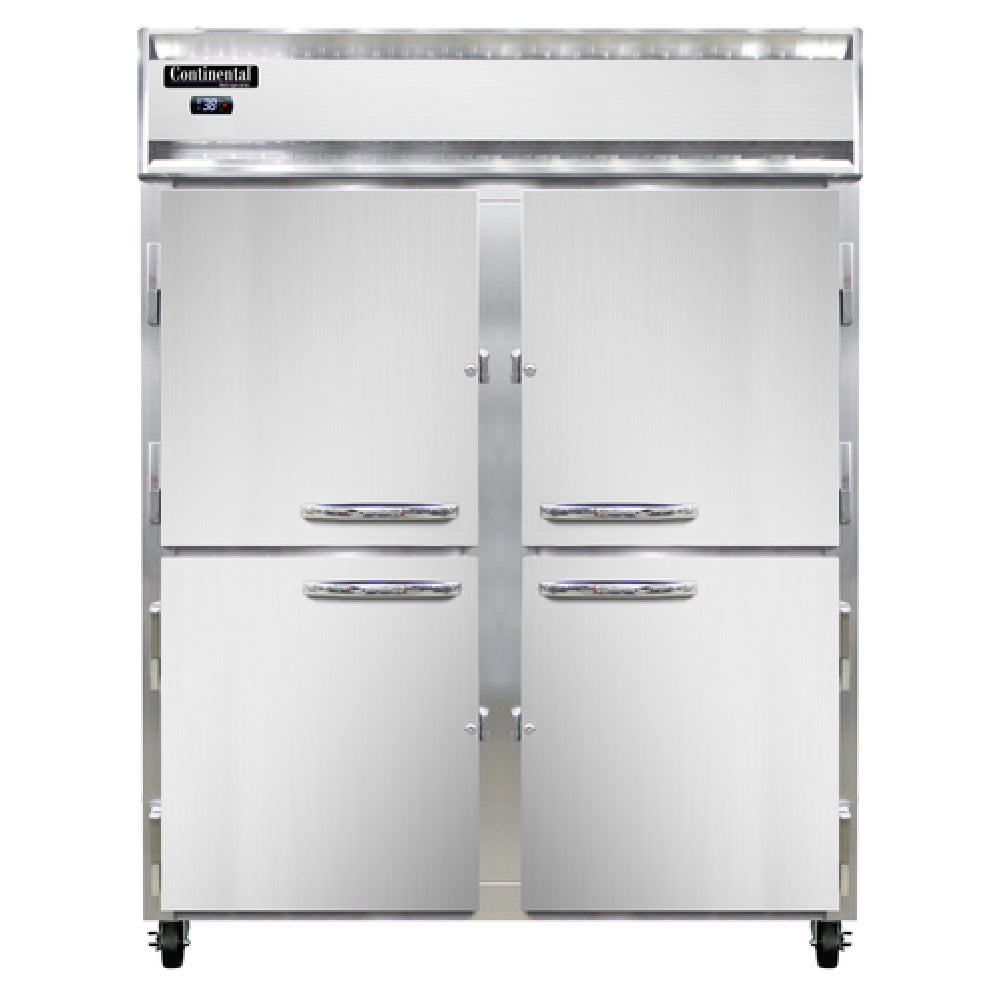 Continental Refrigerator 2RENHD Extra-Wide Refrigerator Reach-in 57"W