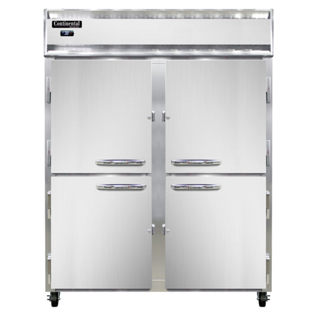 Continental Refrigerator 2RENHD Extra-Wide Refrigerator Reach-in 57"W