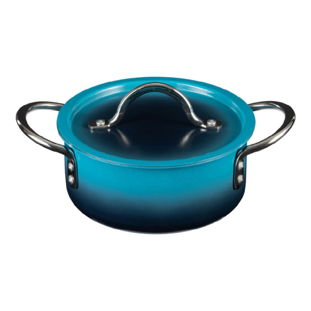 Bon Chef 73299-OM-C Country French X Ombre Sauce Pot 1 Qt 22 Oz 7" X 3"