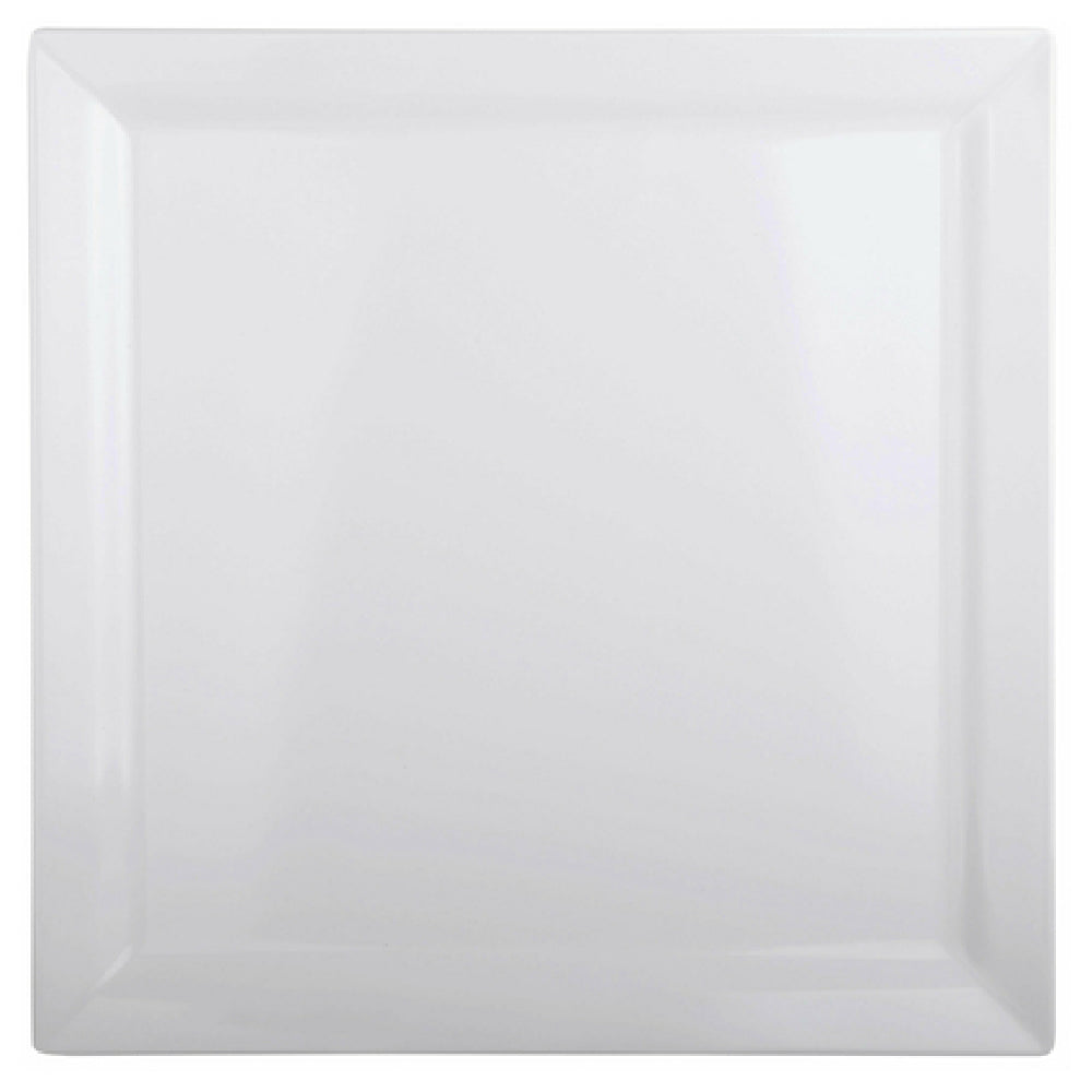 Elite Global Solutions DS1225-W Plate 12-1/4" X 12-1/4" X 1"H Square