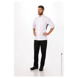 Chef Works VSSSWGC3XL Valais Chef Coat Single-breasted Short Sleeves