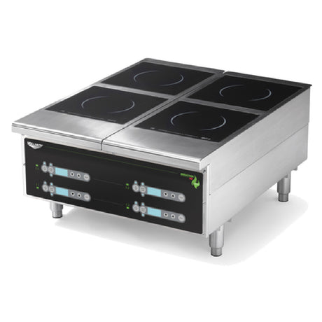 Vollrath 924HIDC Cayenne Heavy-Duty Induction Range Countertop 24"W X 30"D X 13-5/8"H