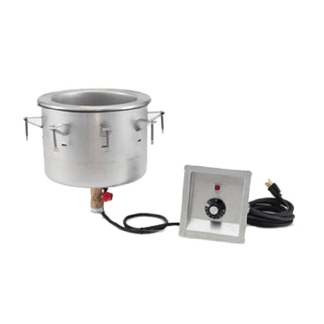 Vollrath 3646210 Soup Well Drop-in Thermostatic Control Mounted In Stainless Steel Corded Control Panel