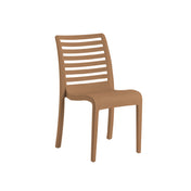 Grosfillex UT944008 - Astoria Stacking Sidechair, 20.9"W X 23.4"D X 34.7"H, Technopolymer With Air Molding Technology