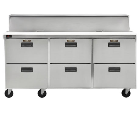 Traulsen CLPT-7220-DW - Dealer's Choice CLPT Series Compact Prep Table Refrigerator