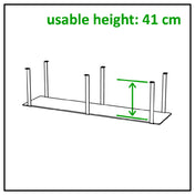 Bauscher Hepp VE-50045 - Venta® Shelf, To Create Storage Space Under A Buffet Table