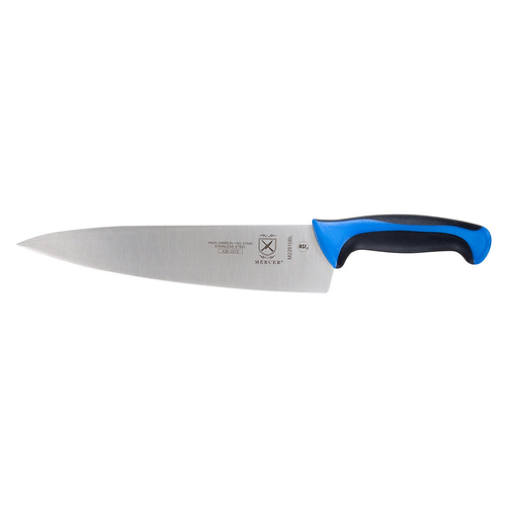 Mercer Culinary M22610BL Millennia Colors® Chef's Knife 10" Stamped