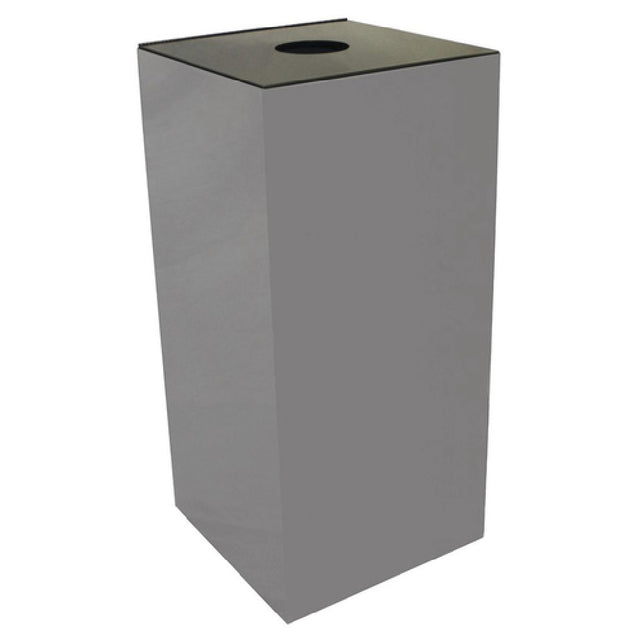 Hubert 44464 - Recycling Squared™ Container, 32 Gallon, 15" X 15" X 32"H