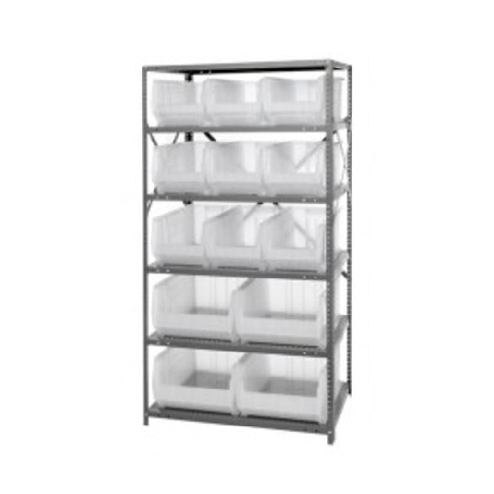 Quantum 2475-953954CL Shelving Unit 24"D X 36"L X 75"H Heavy Duty