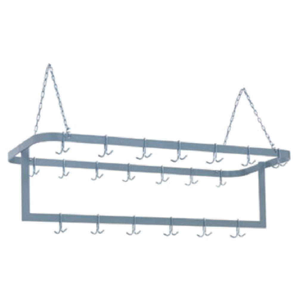 Duke 715-96-GL Pot Rack Ceiling Mount 88"W X 24"D X 14"H