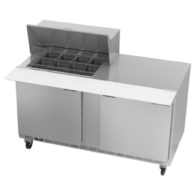 Beverage Air SPE60HC-12M Mega Top Refrigerated Counter Two-section 60"W