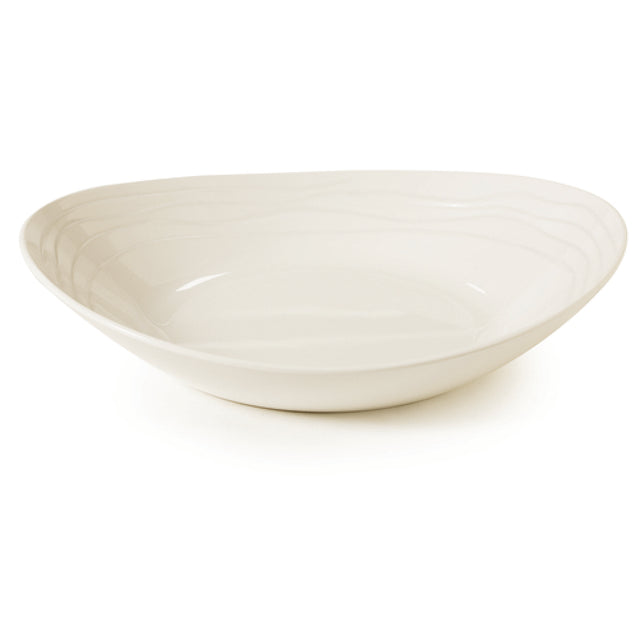 GET Enterprises B-40-AW Magnolia™ Bowl 1.3 Qt. (1-2/5 Qt. Rim Full) 11-1/2" X 9-1/2" X 2"H