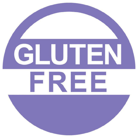 Hubert 89895 - Dietary Label, "Gluten Free", 1" Dia.