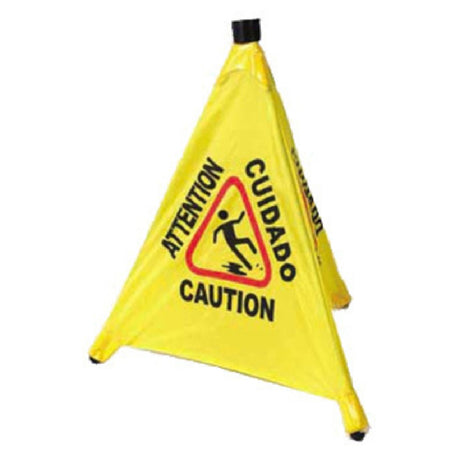 Winco CSF-4 Sign "Caution" 3 Facets