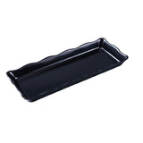 Yanco DC-6014B Serving Tray 14" X 5-1/4" X 1" Rectangular