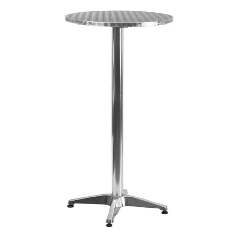 Flash Furniture TLH-059A-GG Table 23-1/4" Dia. X 45"H Bar Height