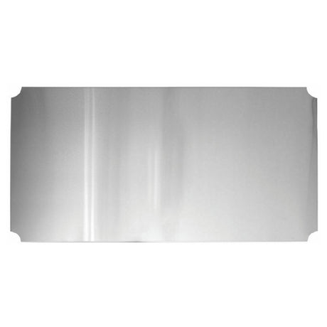 Hubert 17464 - Solid Top, 48" X 24", Notched Corners