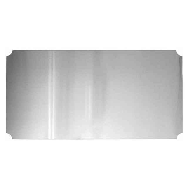 Hubert 17464 - Solid Top, 48" X 24", Notched Corners