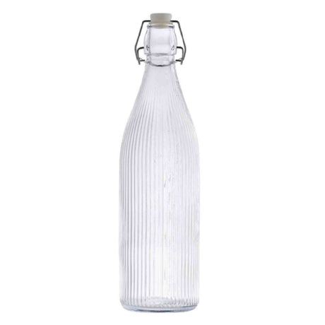 TableCraft Products 12976 - Resealable Carafe, 34 Oz., Fluted