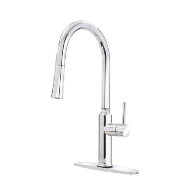 Krowne 19-400C - Krowne Home Faucet, Single Hole, 2 Spray Pull Down Wand