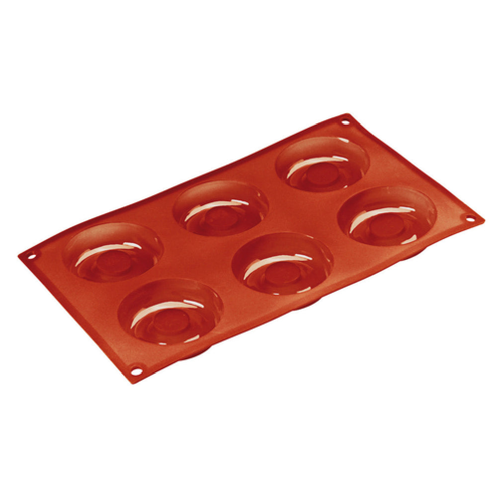 Paderno 47742-15 Savarin Mold 2.25 Oz. (6) 2-7/8" Dia. X 7/8"H Molds