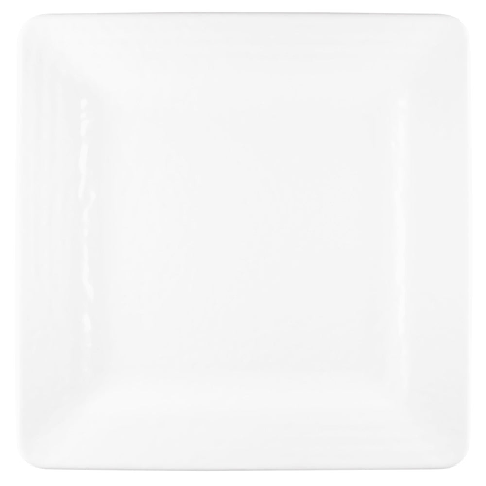 Elite Global Solutions M15SQRR-W Plate 15"L X 15"W X 1-1/4"H Square